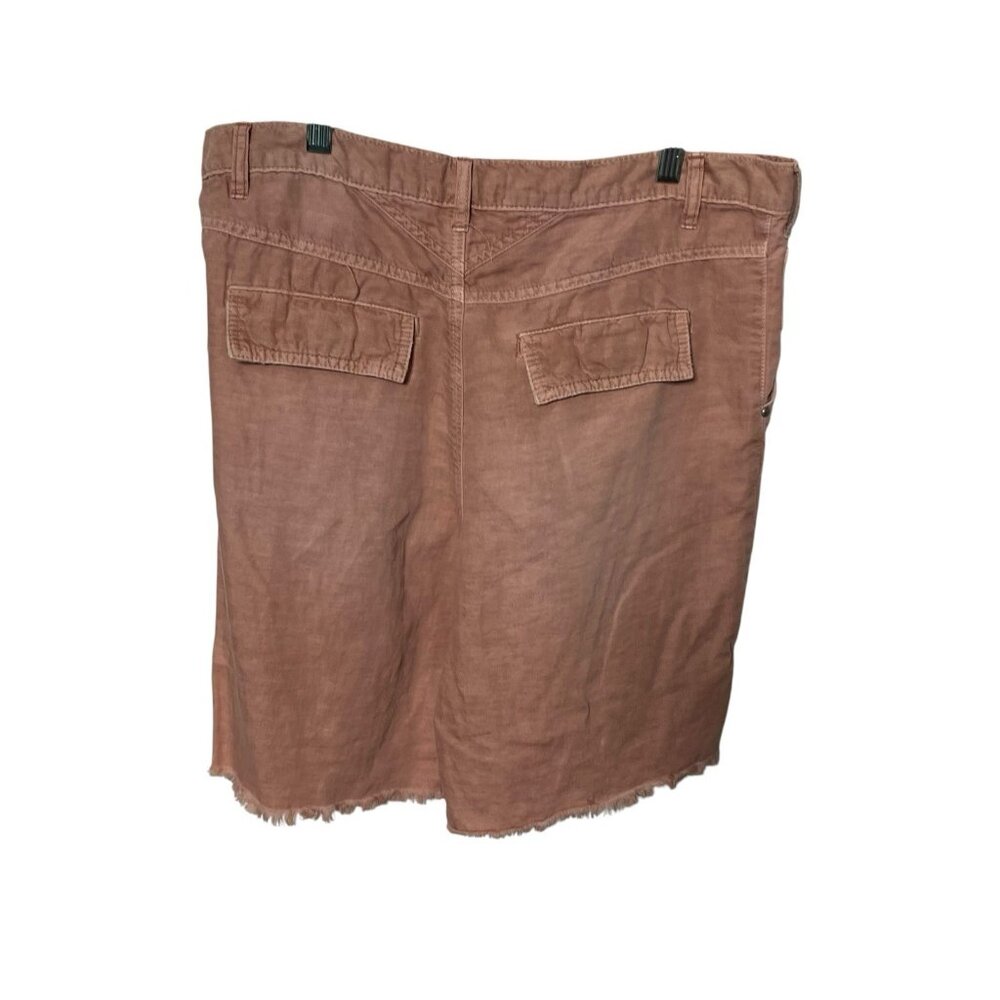 Free People We the Free Braided Pink Utility Harem Shorts Women’s 8 New - Picture 3 of 9
